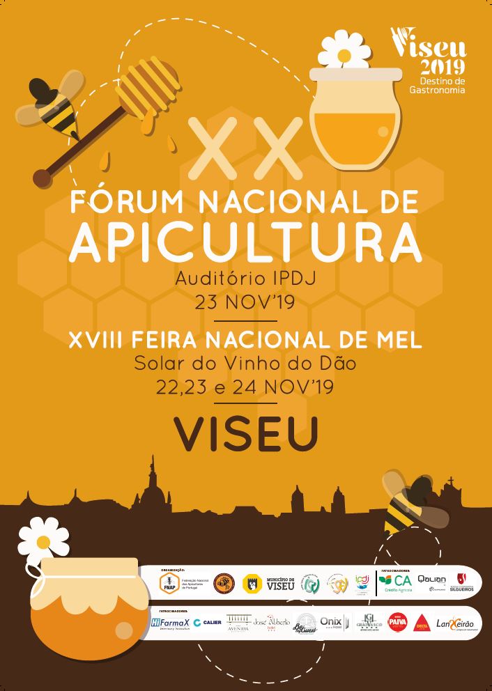 XX FÓRUM NACIONAL APICULTURA 2019 (Viseu, Portugal)