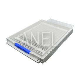 Base Langstroth ventilada de plástico móvil ANEL LockFit.