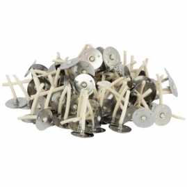 Mecha Encerada 2,5cm - 3x10 100uds